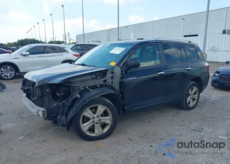 2008 Toyota Highlander Limited из США, поврежденный, VIN JTEES42A082079985